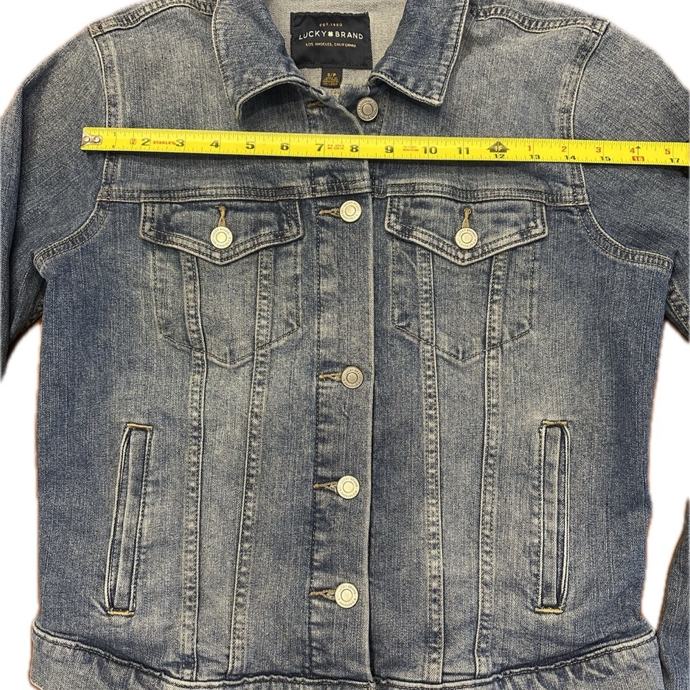 Ian Munsick/Cody Johnson “long live cowgirls” Upcycled denim jacket - Picture 5 of 6